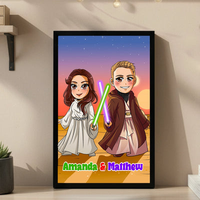 Custom Light Box Art
