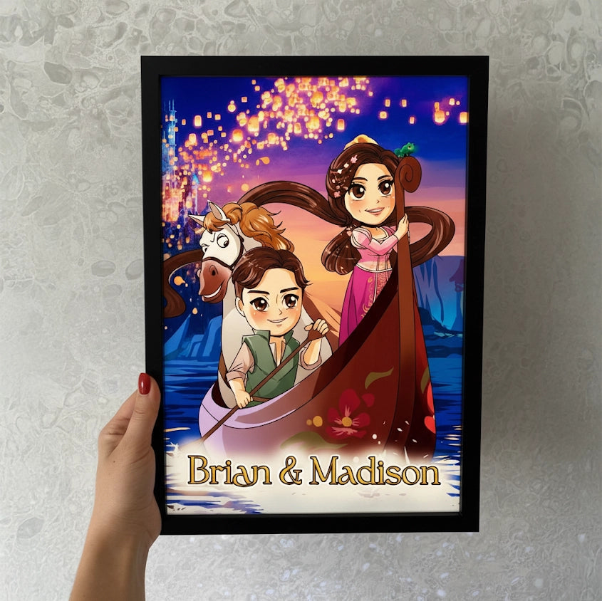 Custom Light Box Art