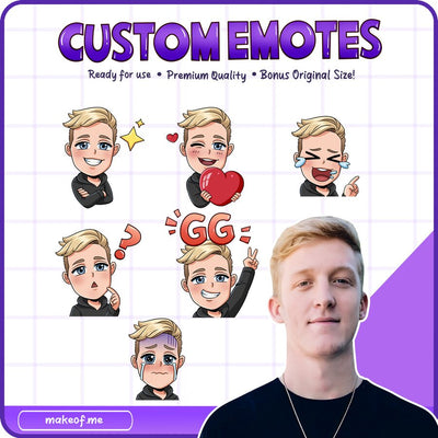 Custom Emotes & Sub badges For Twitch or more